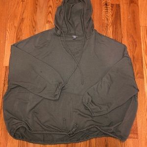 Dark Army Green Aerie Light throw over hoodie!